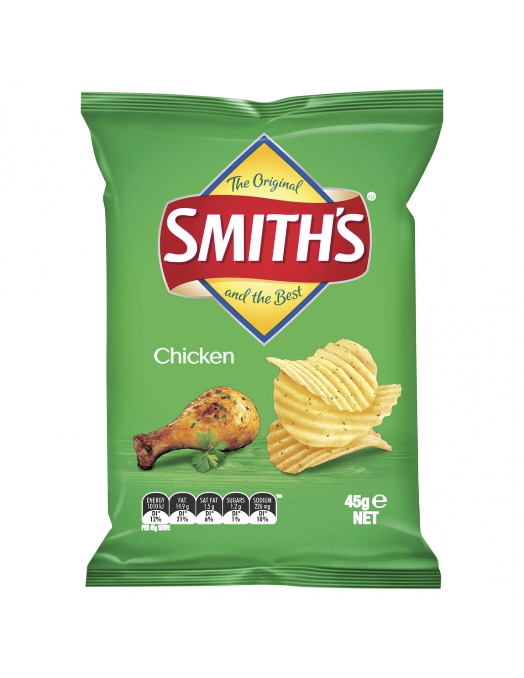 SMITHS CHICKEN CHIPS 45G